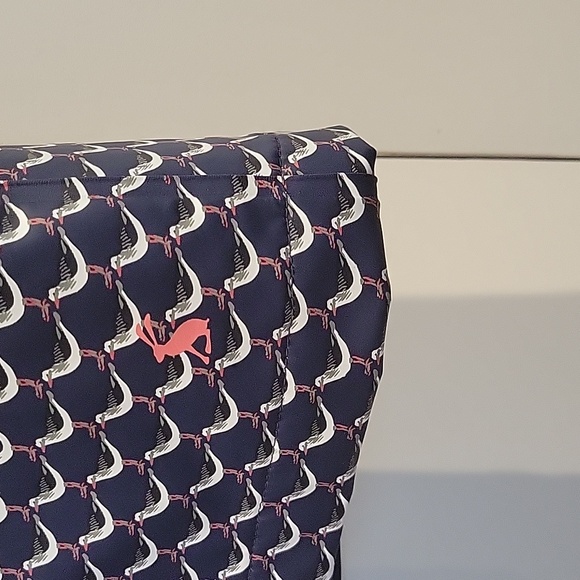 Joules Blue Raincoat with Bird Print - Picture 2 of 6